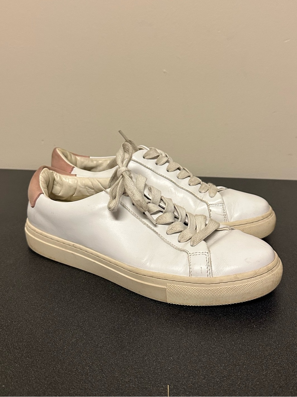 Thursday Boot Company Women's Legacy Low Top sneaker in White Blush Size 9
